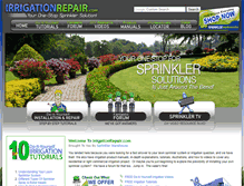 Tablet Screenshot of irrigationrepair.com